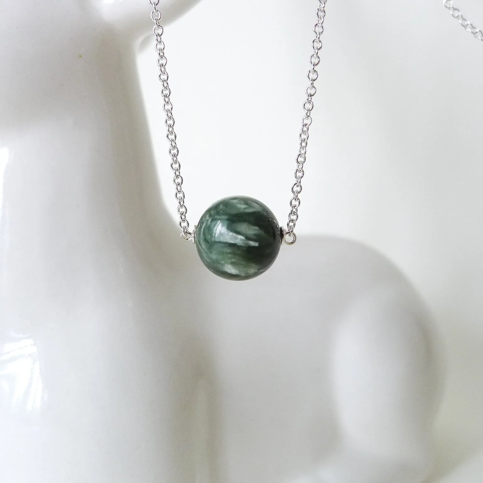 Katalin Necklace / Seraphinite