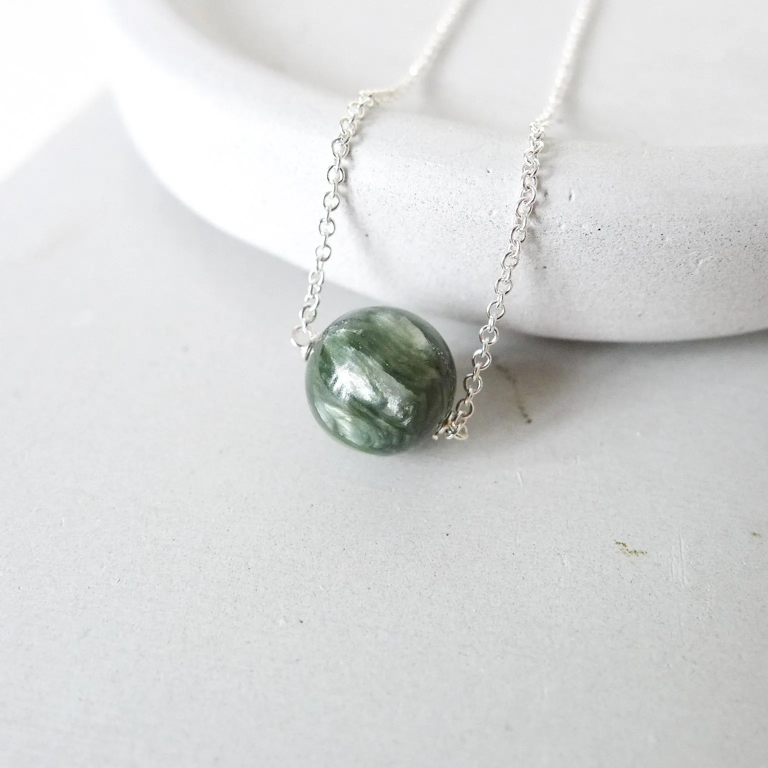 Katalin Necklace / Seraphinite