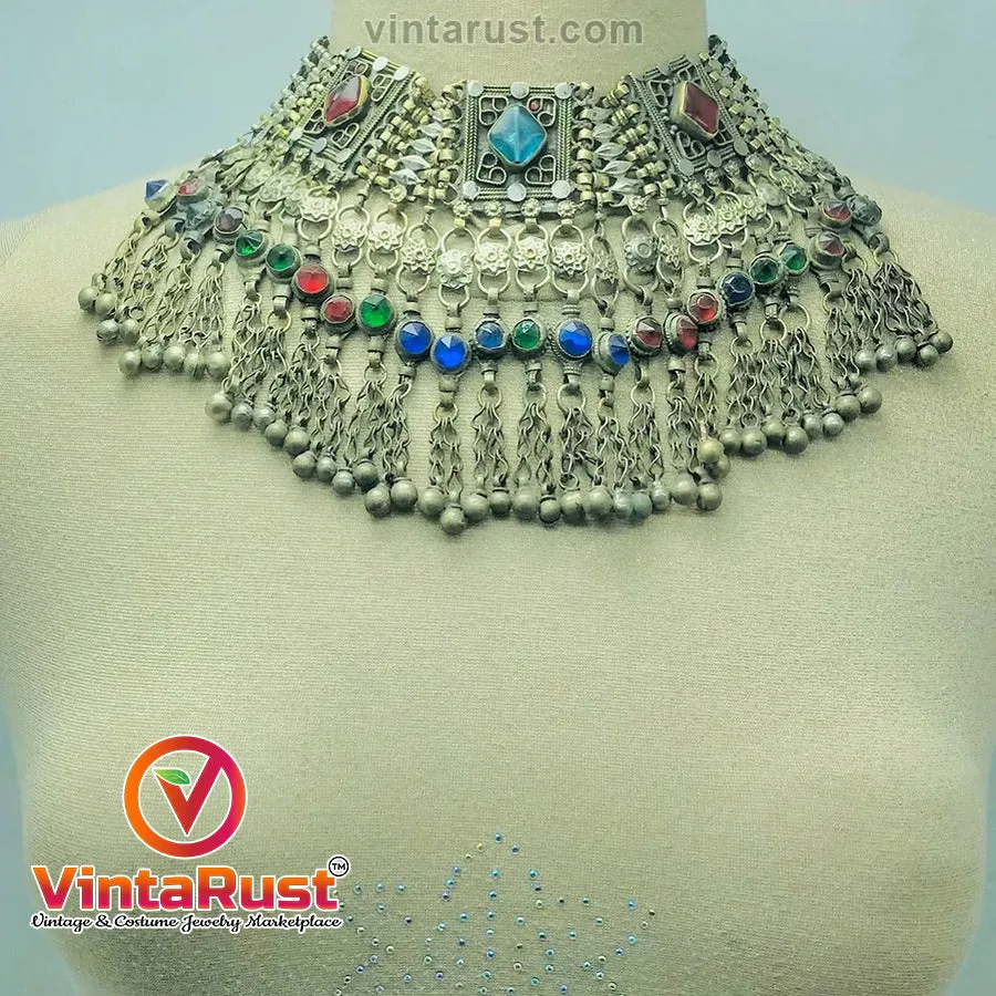 Kuchi Massive Choker Necklace- Ethnic Jewelry