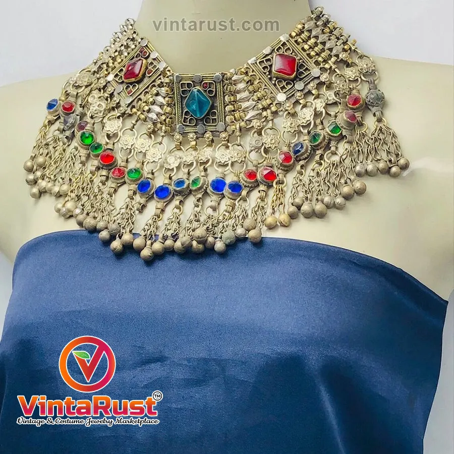 Kuchi Massive Choker Necklace- Ethnic Jewelry