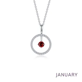 Lafonn Birthstone January Necklace BP008GNP20