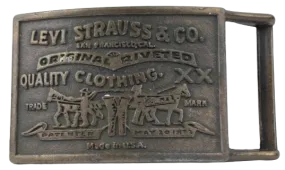 Levi Strauss & Co Belt Buckle