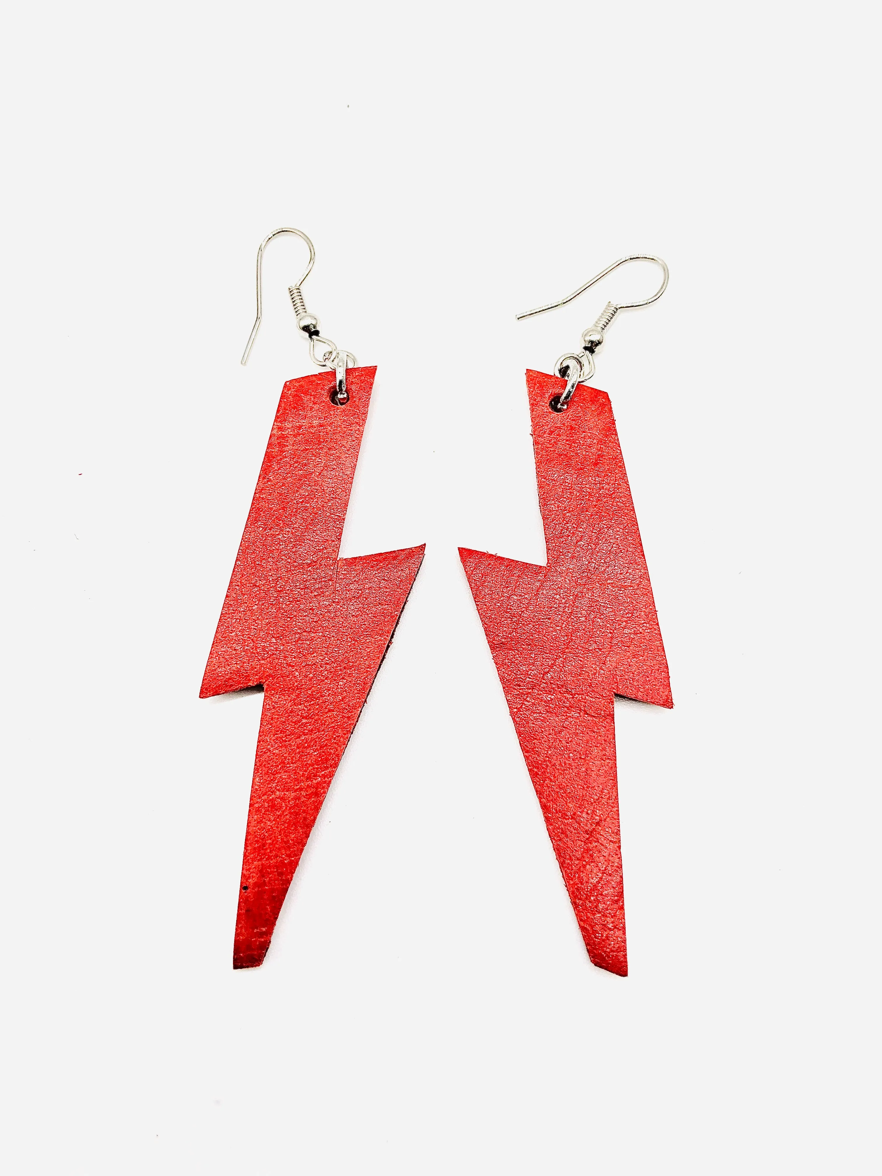 Lightening bolt earrings