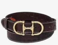 Lilo- Custom Belts 1.25" Gold Bit