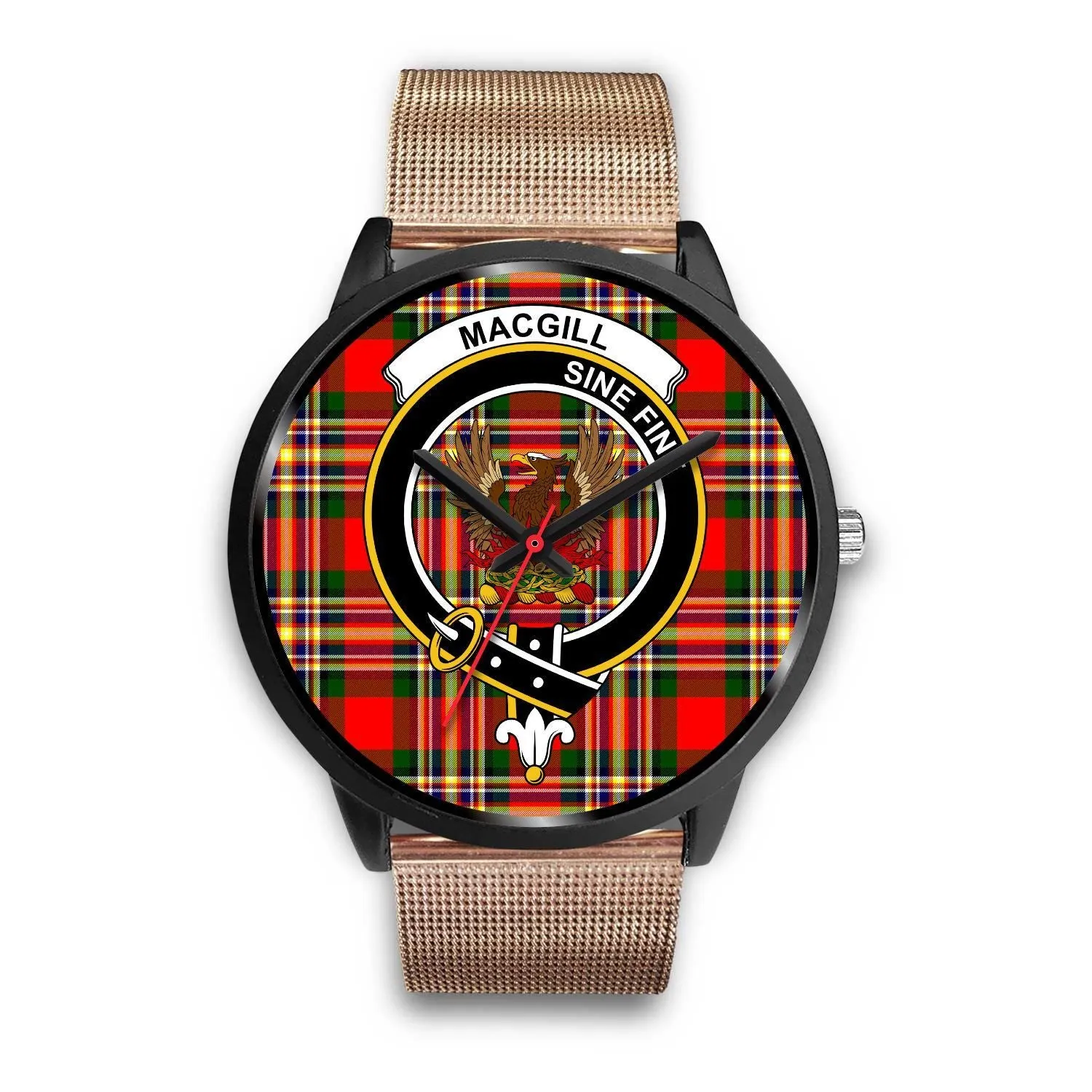 MacGill Modern Clan Badge Tartan Black Watch