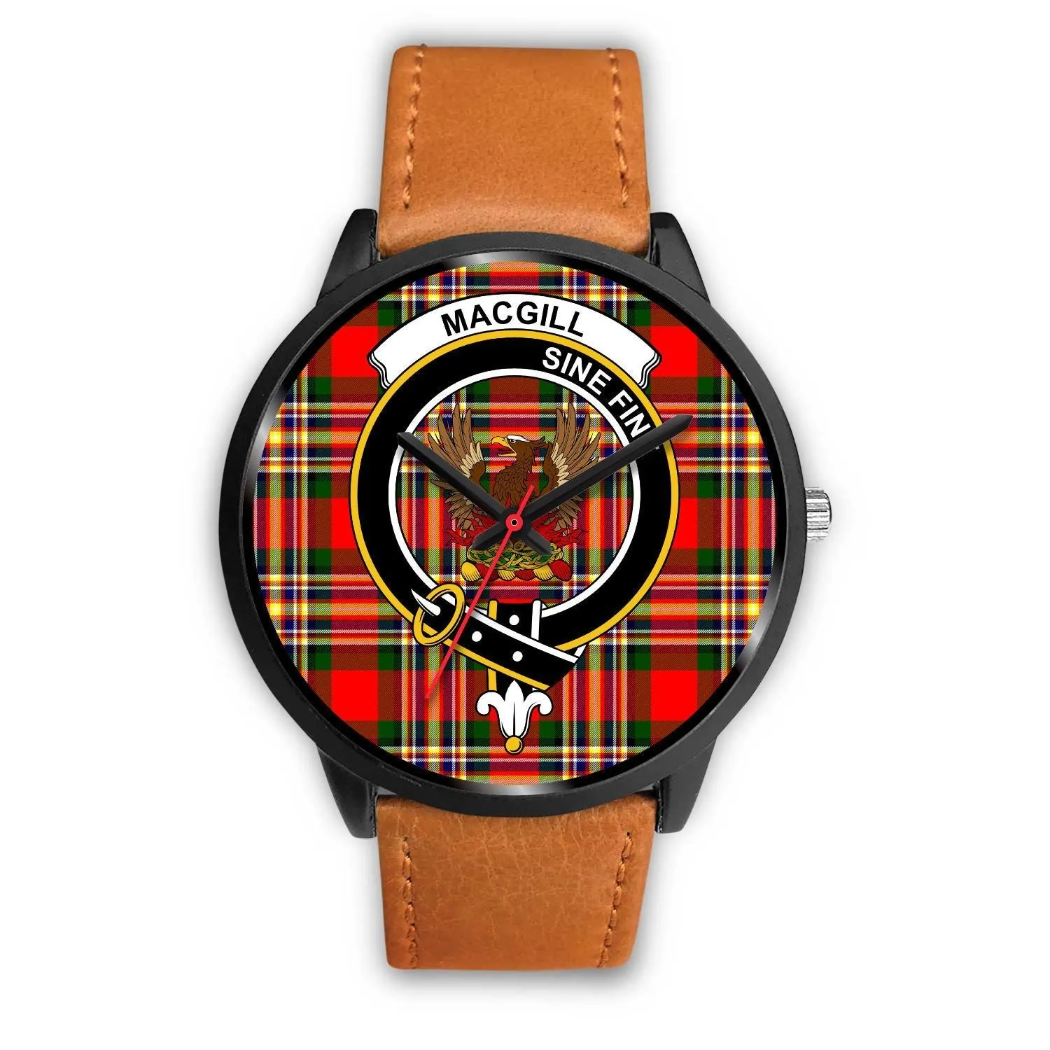 MacGill Modern Clan Badge Tartan Black Watch