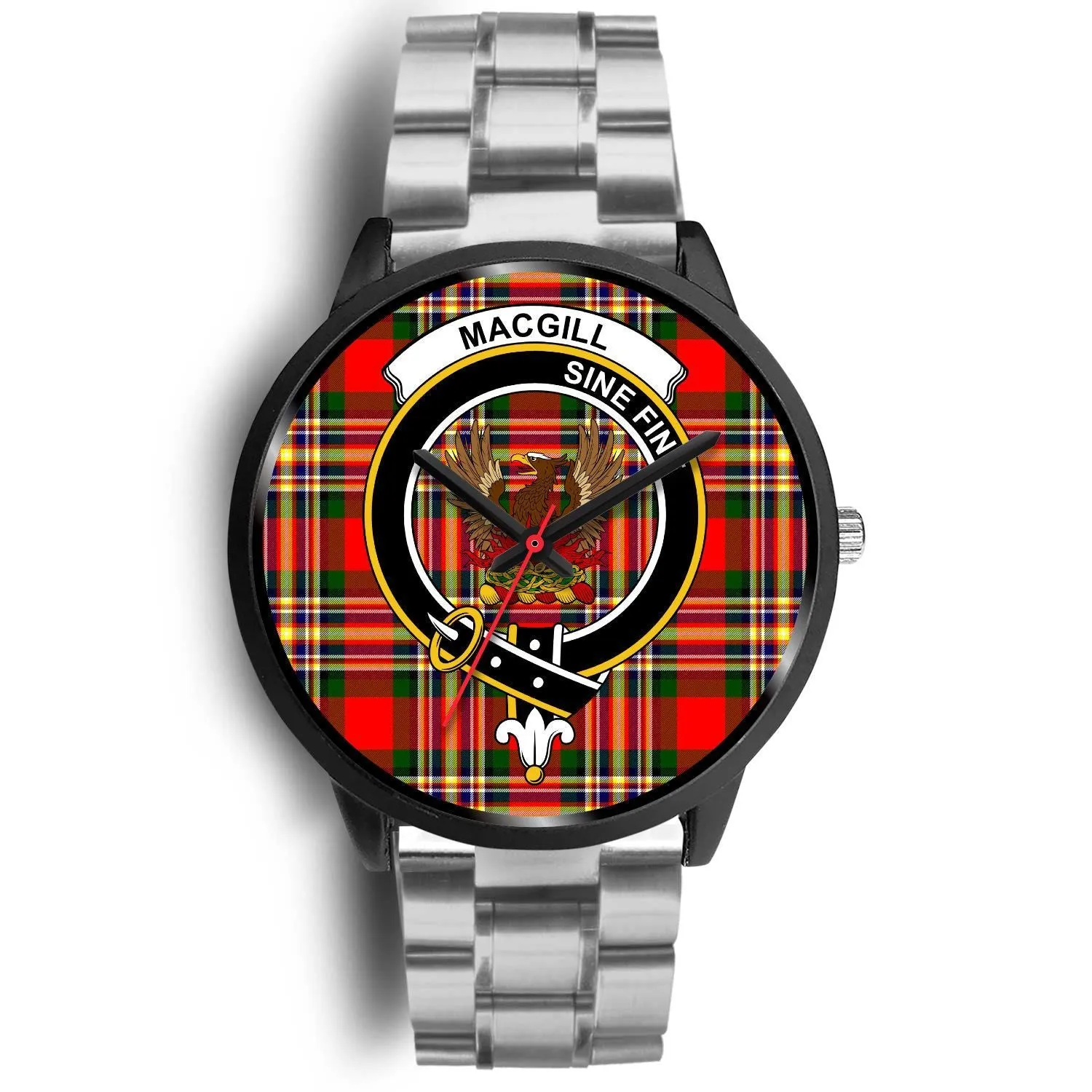 MacGill Modern Clan Badge Tartan Black Watch