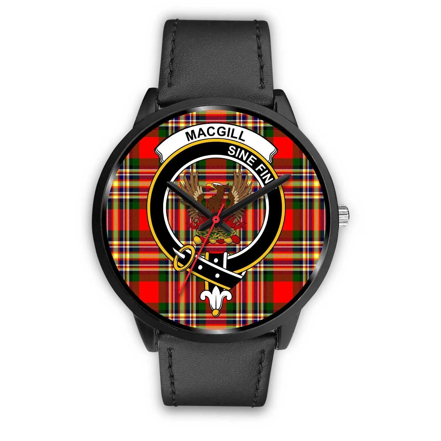 MacGill Modern Clan Badge Tartan Black Watch