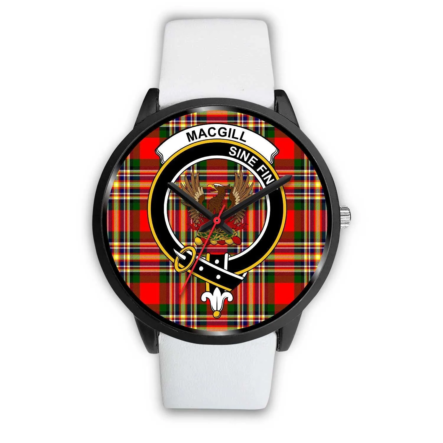 MacGill Modern Clan Badge Tartan Black Watch