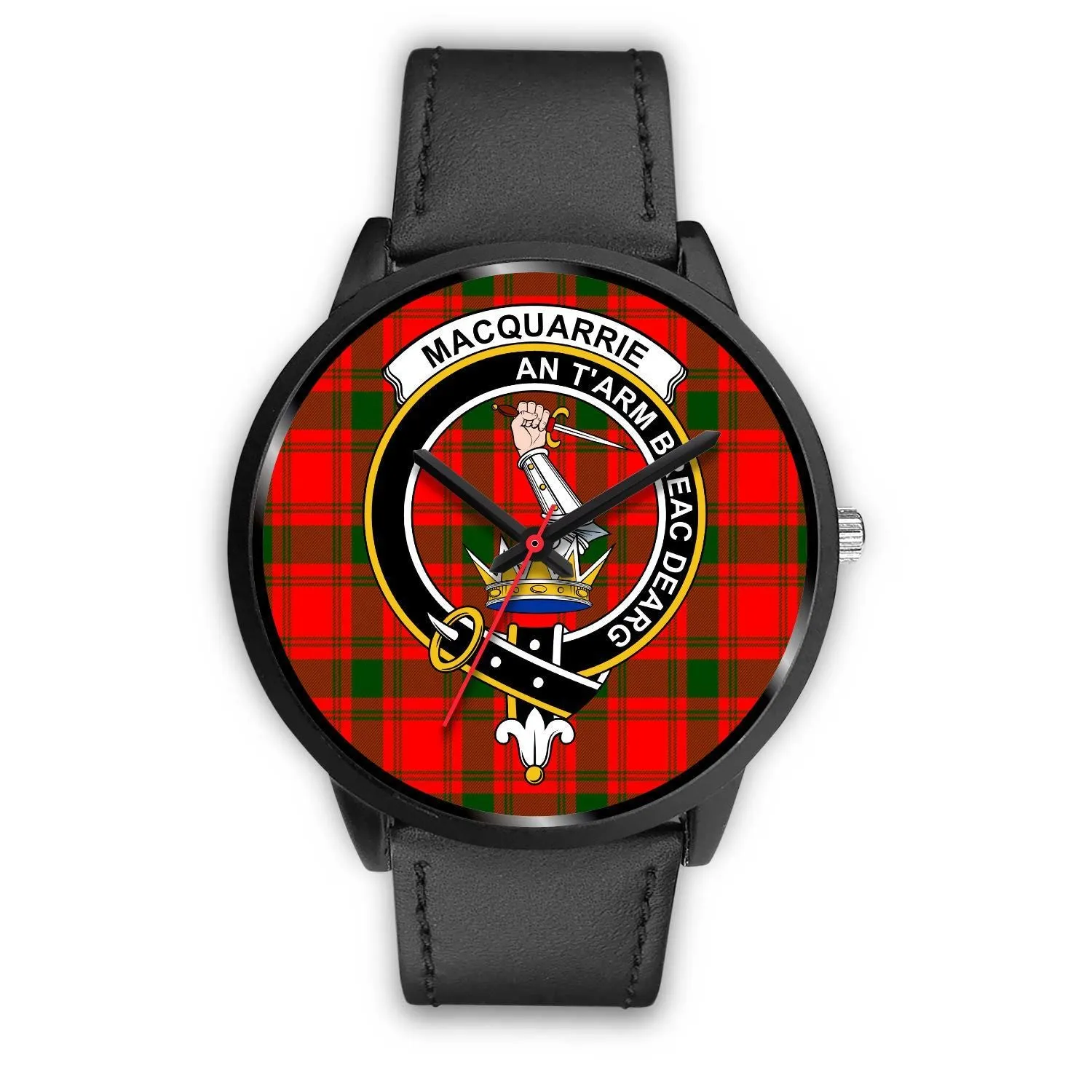 MacQuarrie Modern Clan Badge Tartan Black Watch