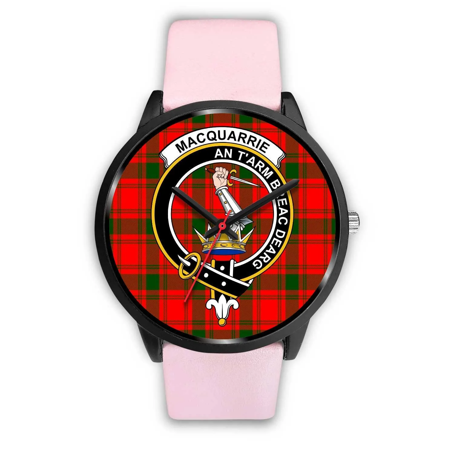 MacQuarrie Modern Clan Badge Tartan Black Watch