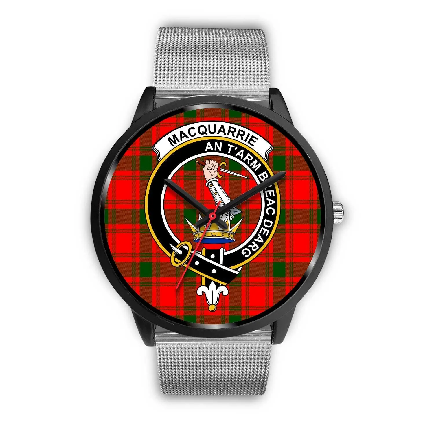 MacQuarrie Modern Clan Badge Tartan Black Watch