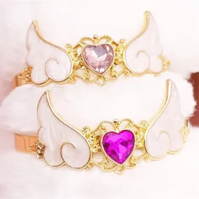 Magical Winged Cuff Bracelet