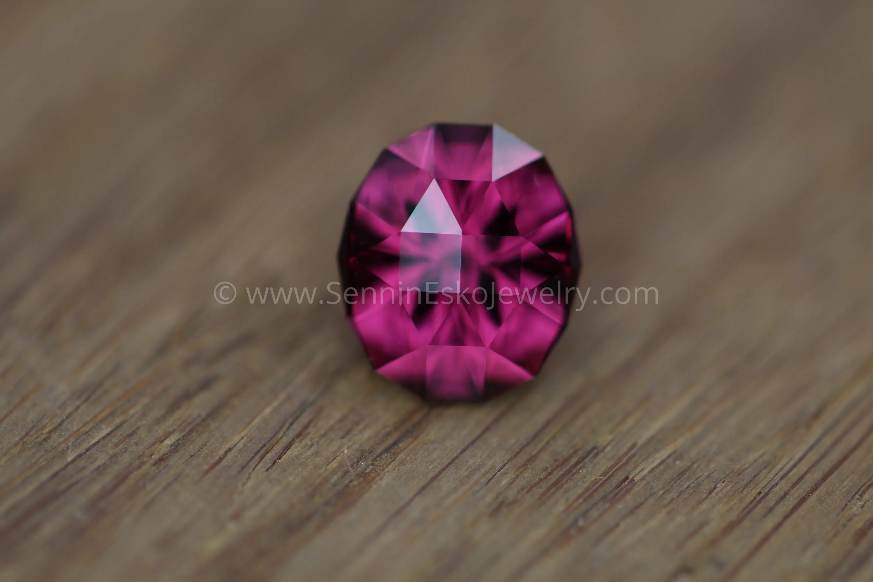 Malawi Garnet Oval Hand Cut Gemstone - Precision Cut 9x10mm Garnet - Loose Gemstone - Precision Cut Gemstone