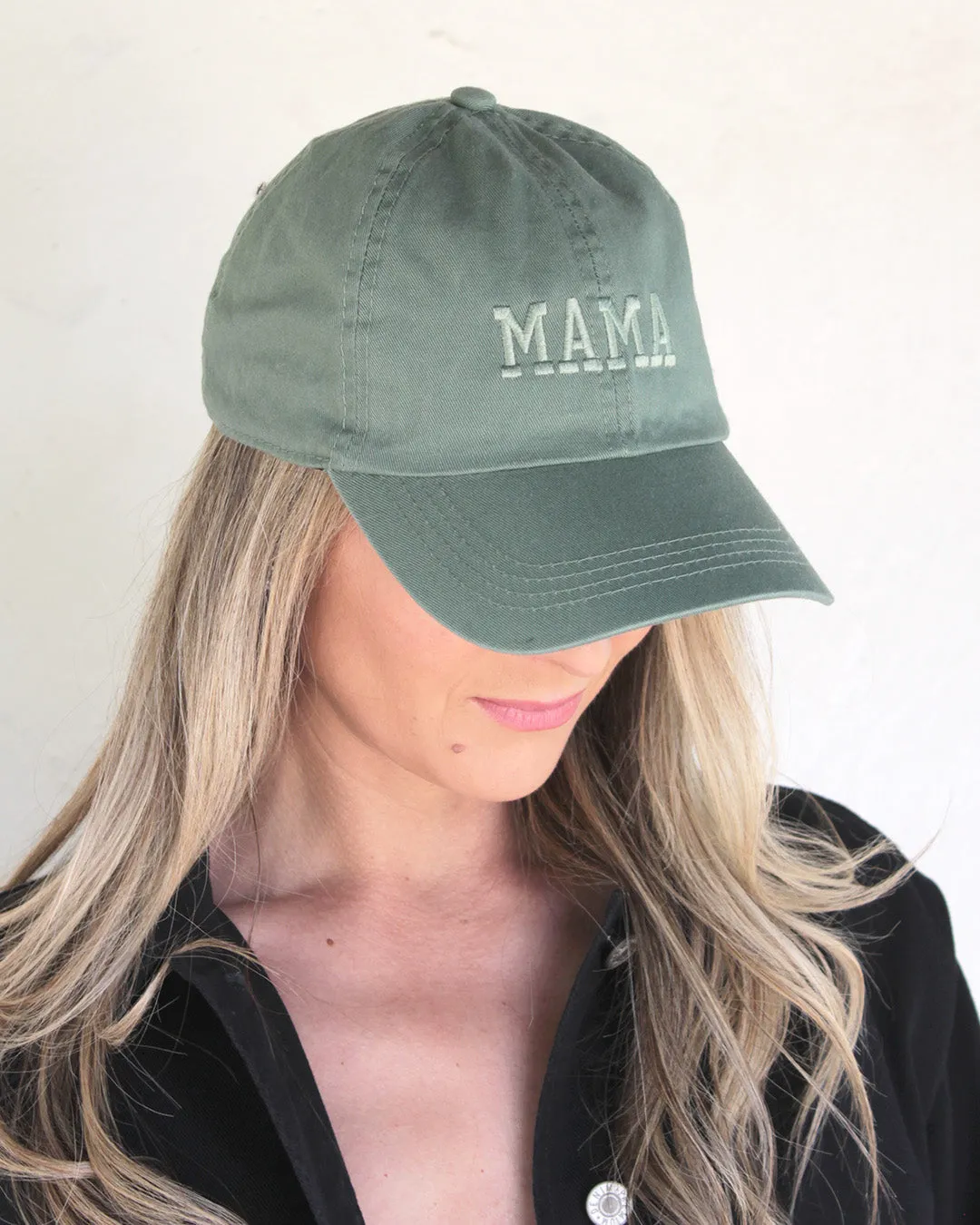 Mama Green Cap