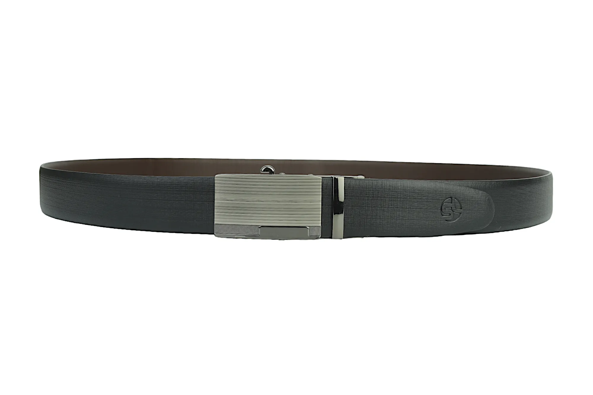 Mens Premium Reversible Autolock leather Belt 911606