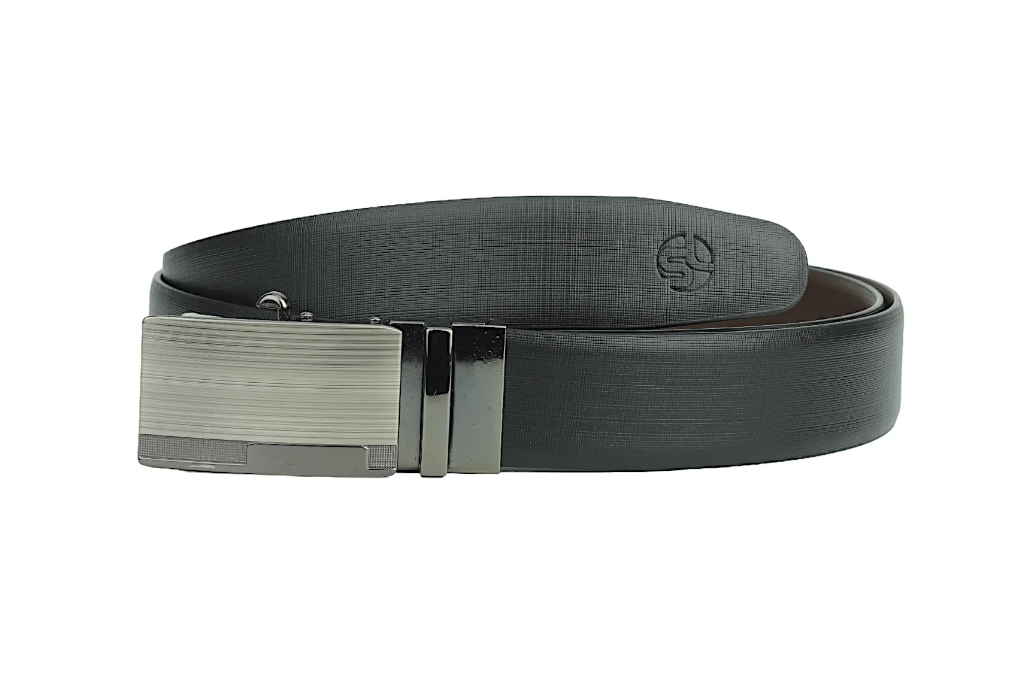 Mens Premium Reversible Autolock leather Belt 911606