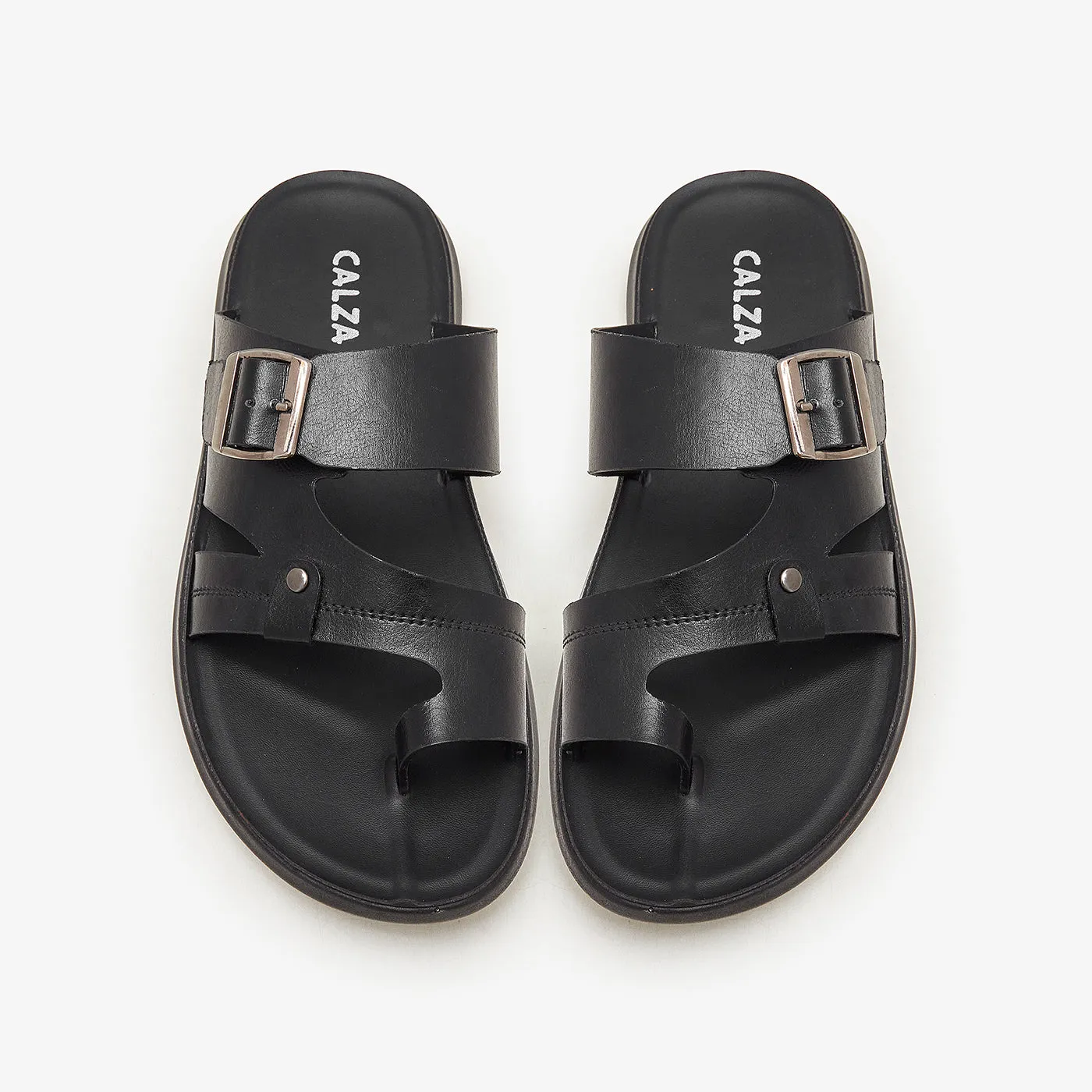 Men's Side Buckled Chappals