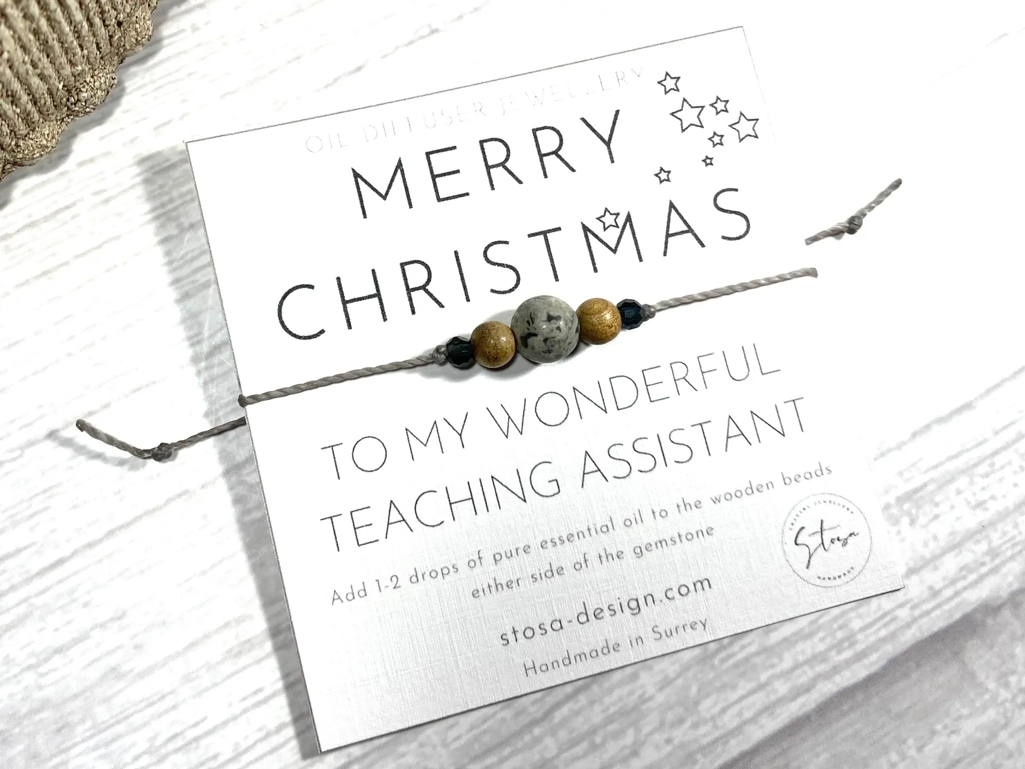 Merry Christmas Teaching Assistant Card