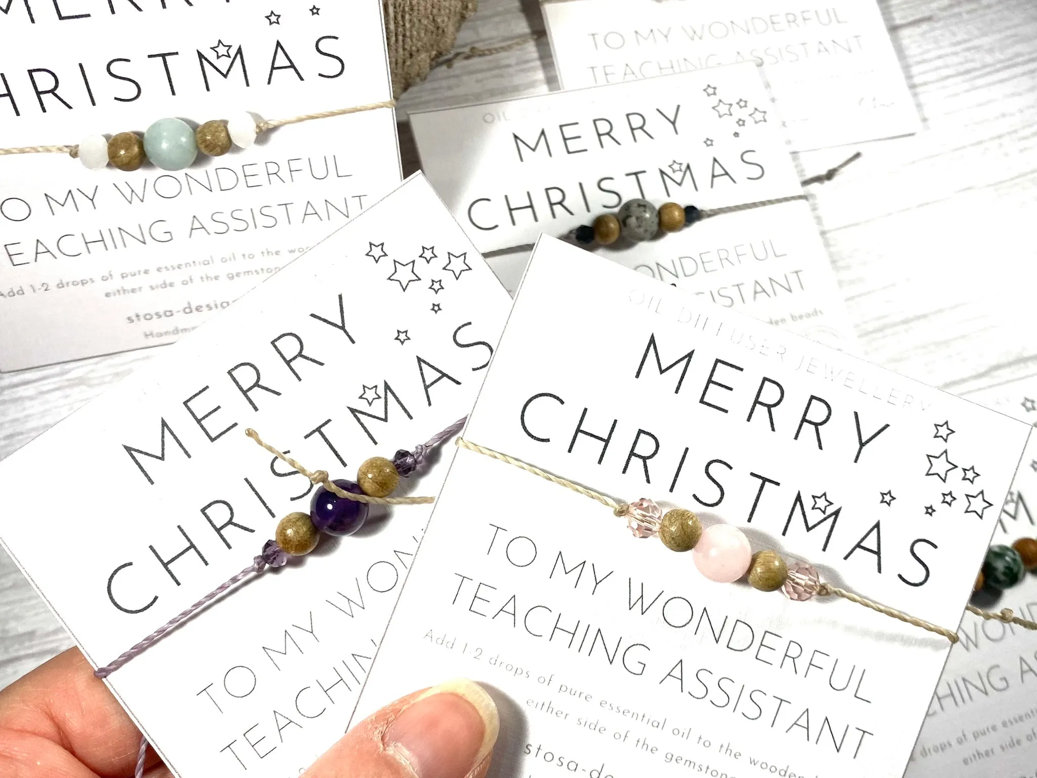 Merry Christmas Teaching Assistant Card