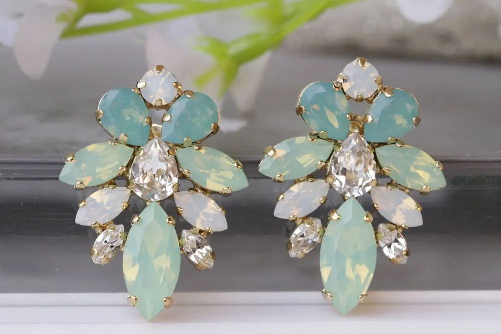 MINT OPAL EARRINGS