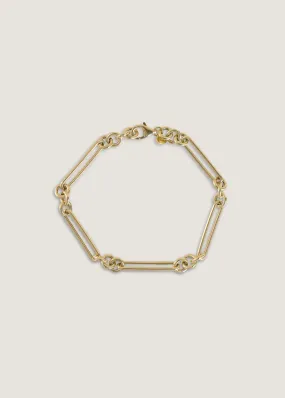 Mixed Link Chain Bracelet