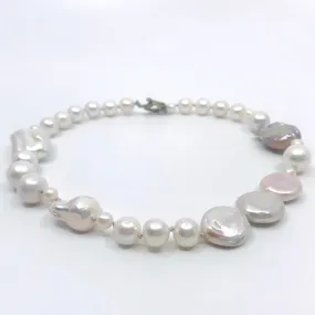 Mixed Pearl Necklace (18") by Soma Mo