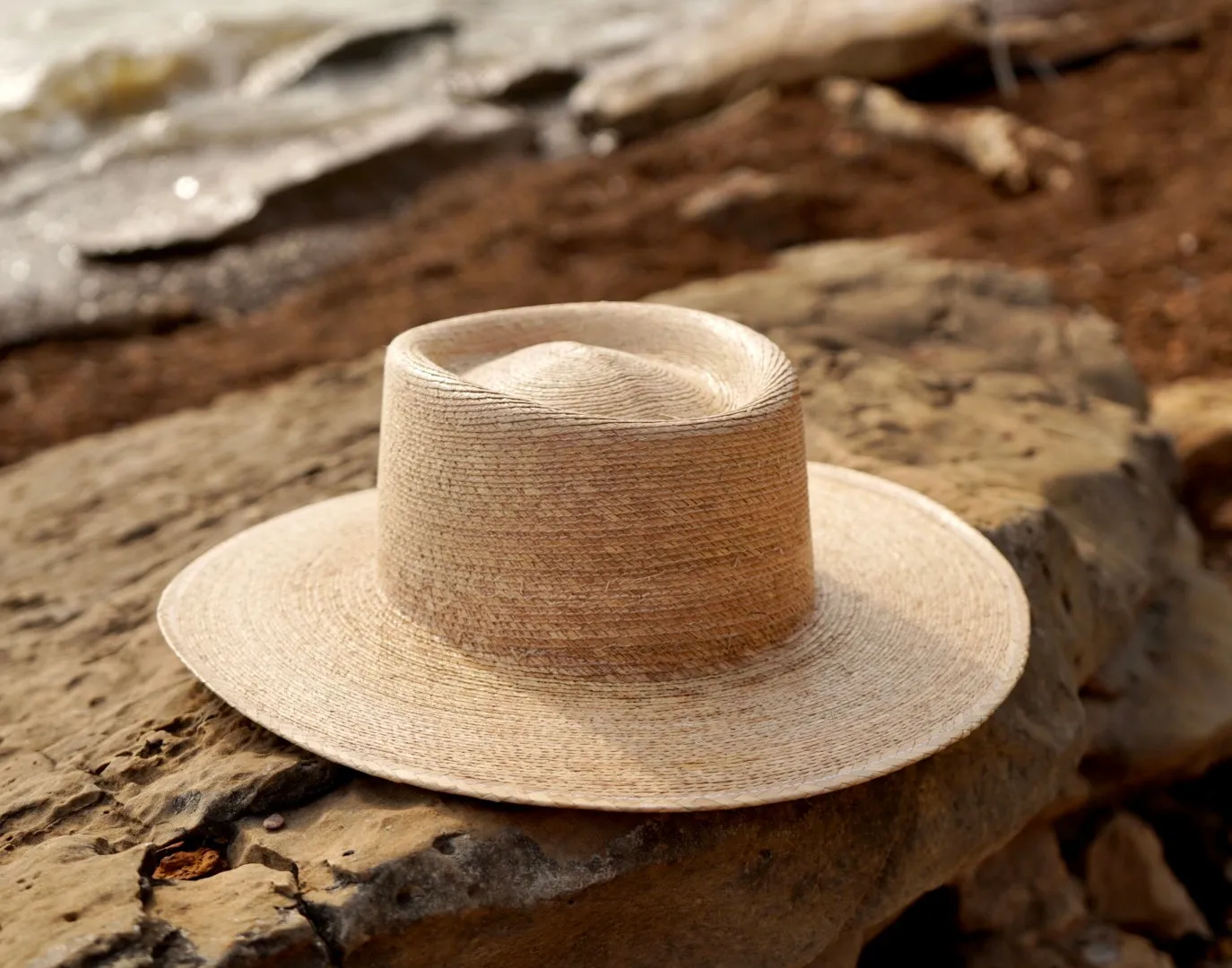 Monterrey Palm Sun Hat - Toast