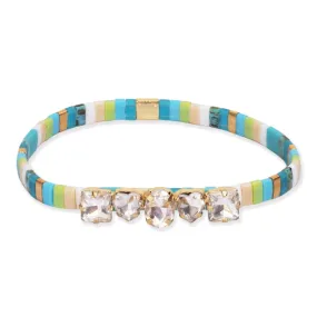 Mosaic Sparkle Tila Bracelet