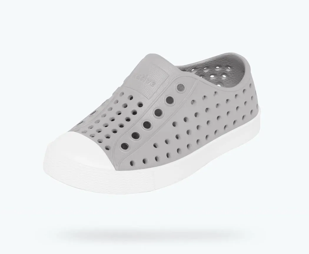 NATIVE Jefferson Child Shoes Pigeon Grey/Shell White