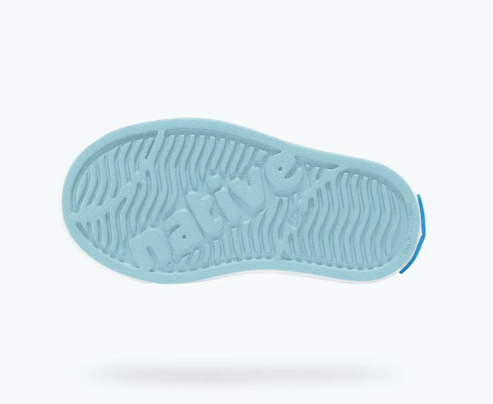 Native Kids Jefferson Sandals Shoes - Sky Blue / Shell White