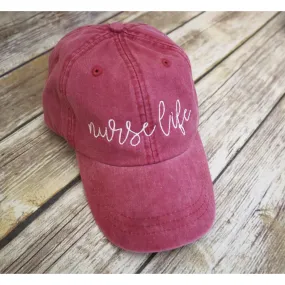 Nurse Life Baseball Hat