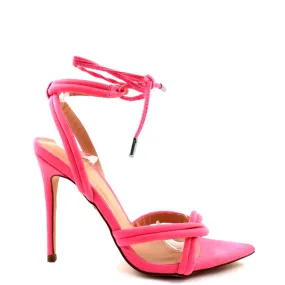 Olivia Jaymes Open Toe Sling Back Toe Ring Short Heels - Yukon