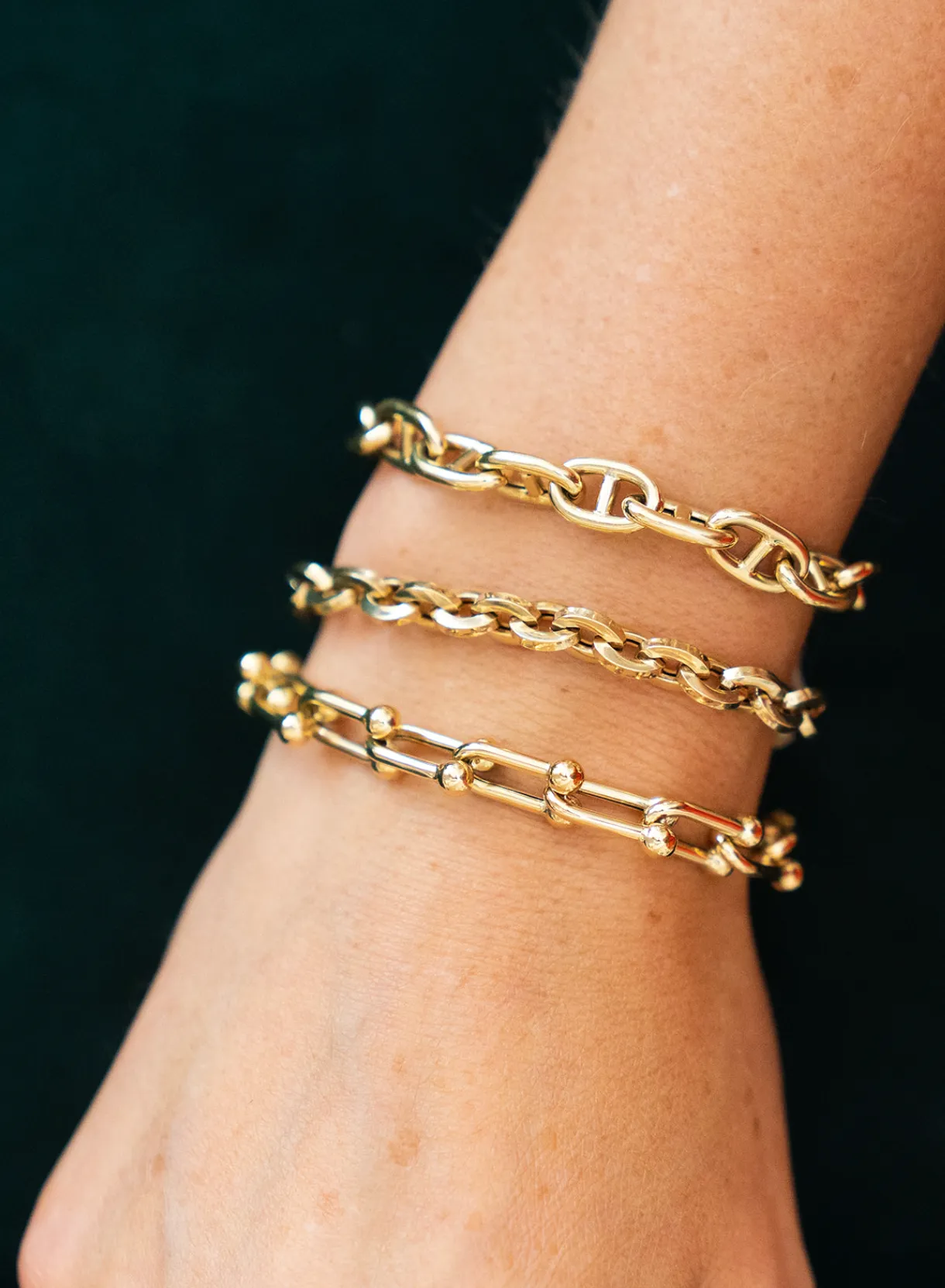 Oval Link Bracelet