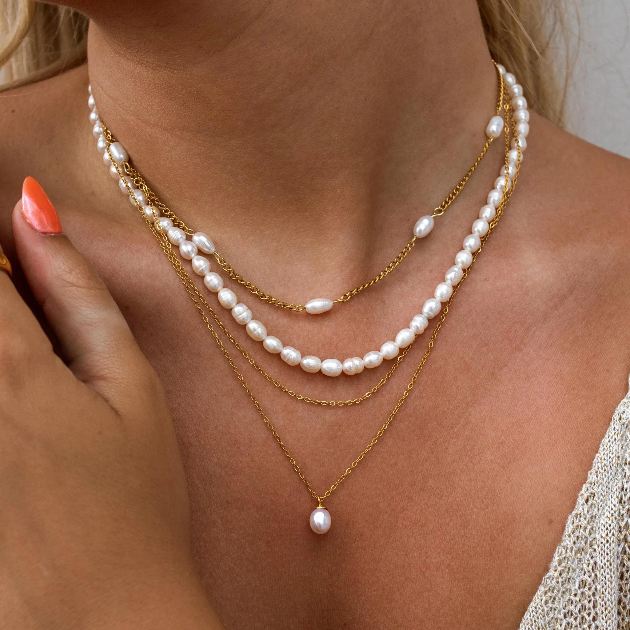 Pearl Diver Necklace