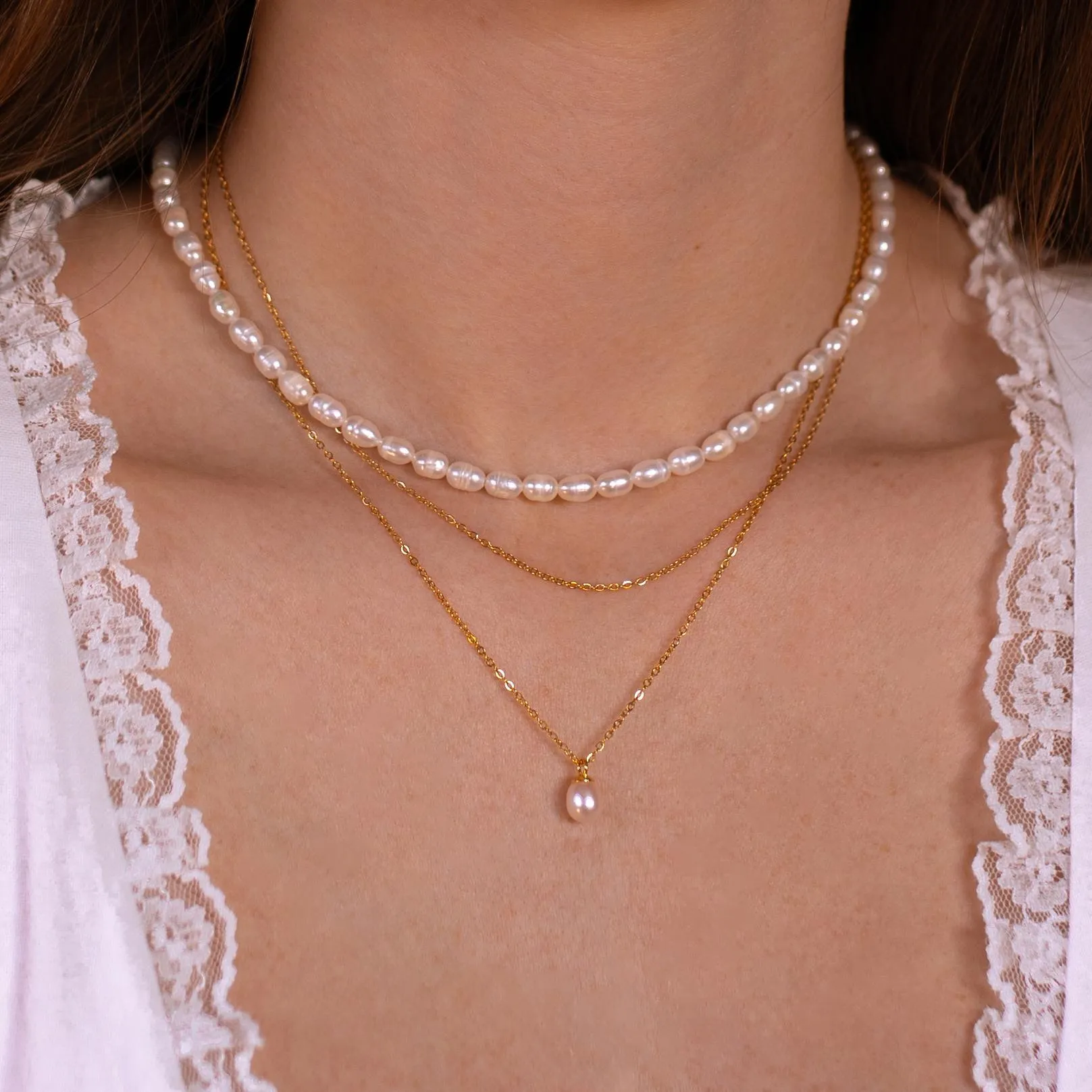 Pearl Diver Necklace