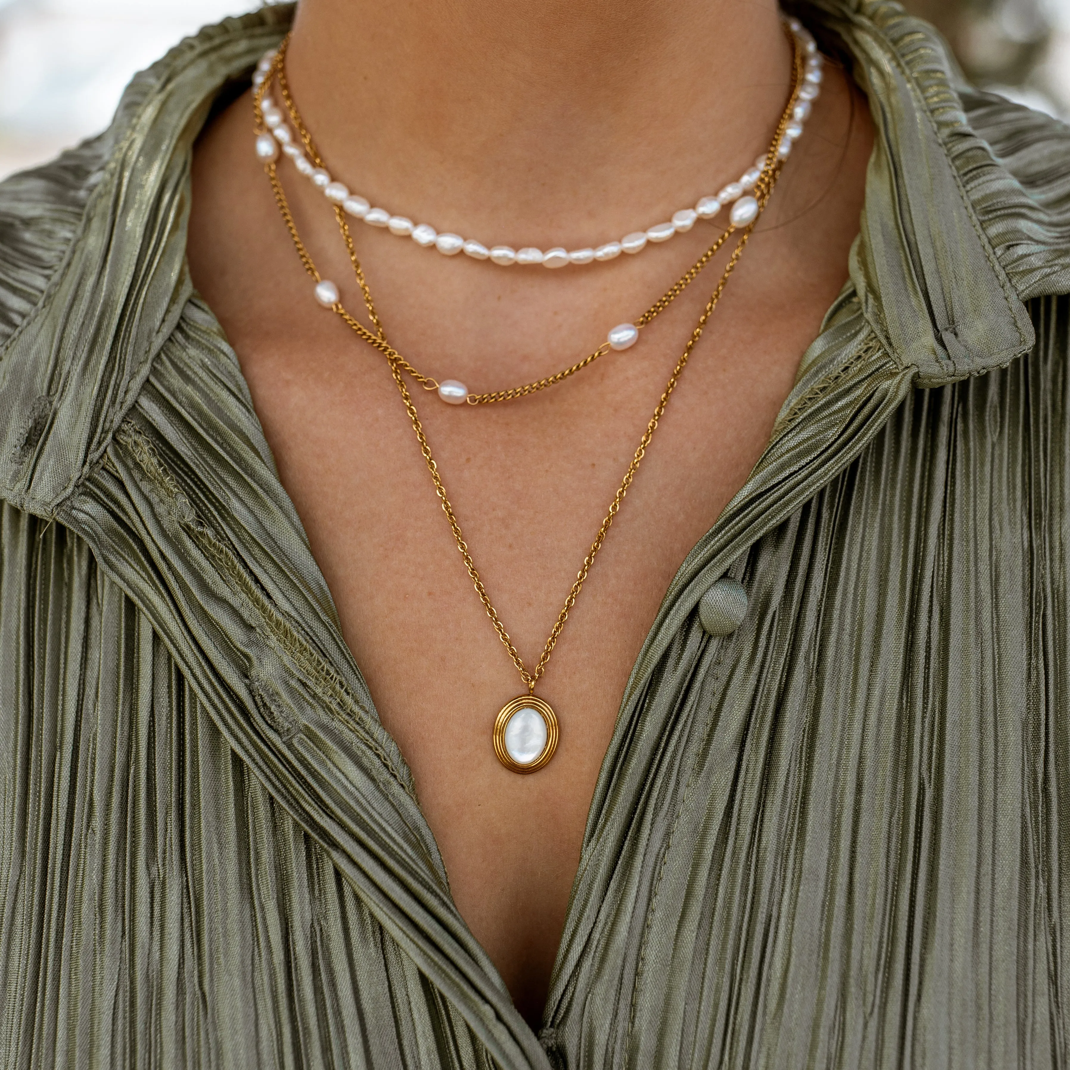 Pearl Diver Necklace