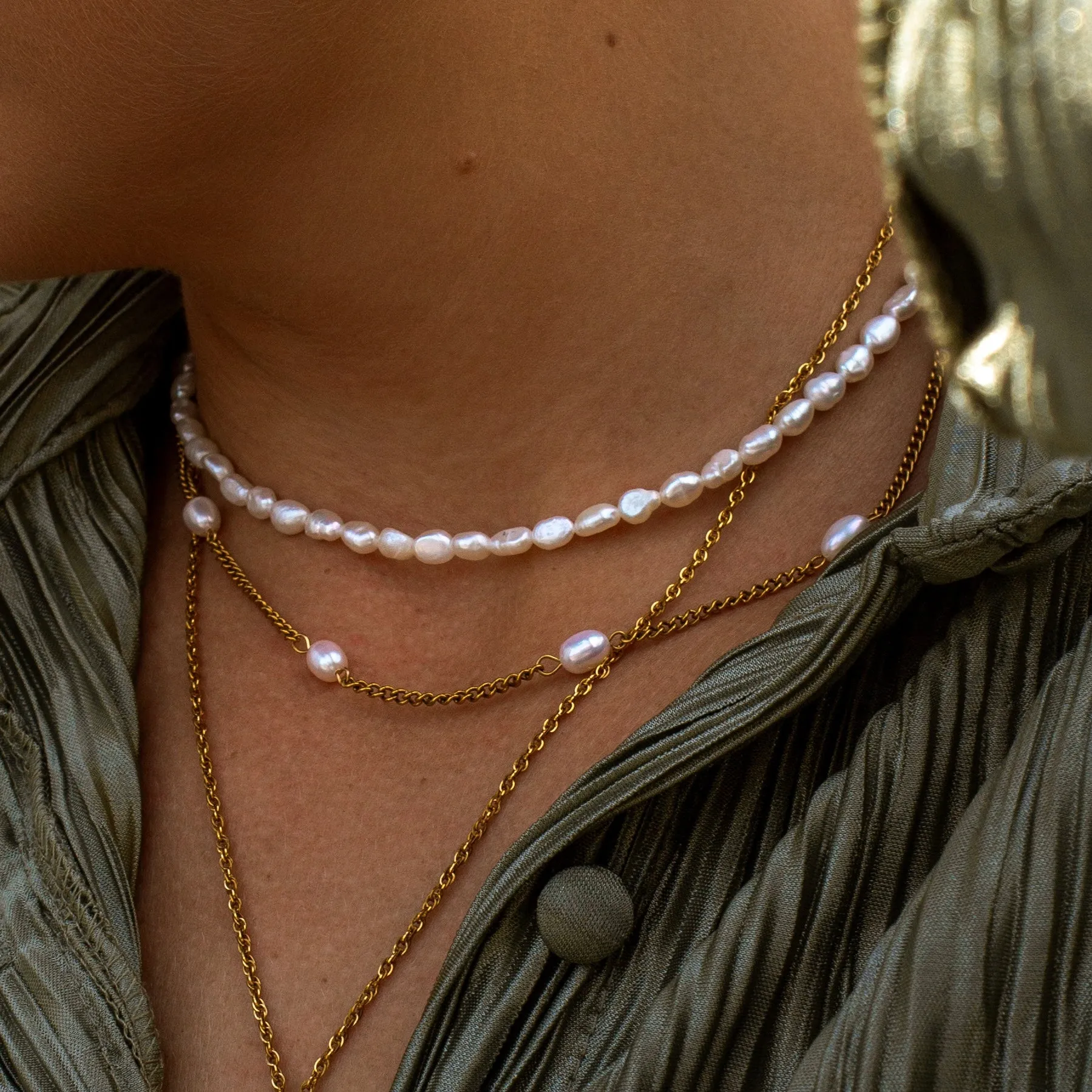 Pearl Diver Necklace