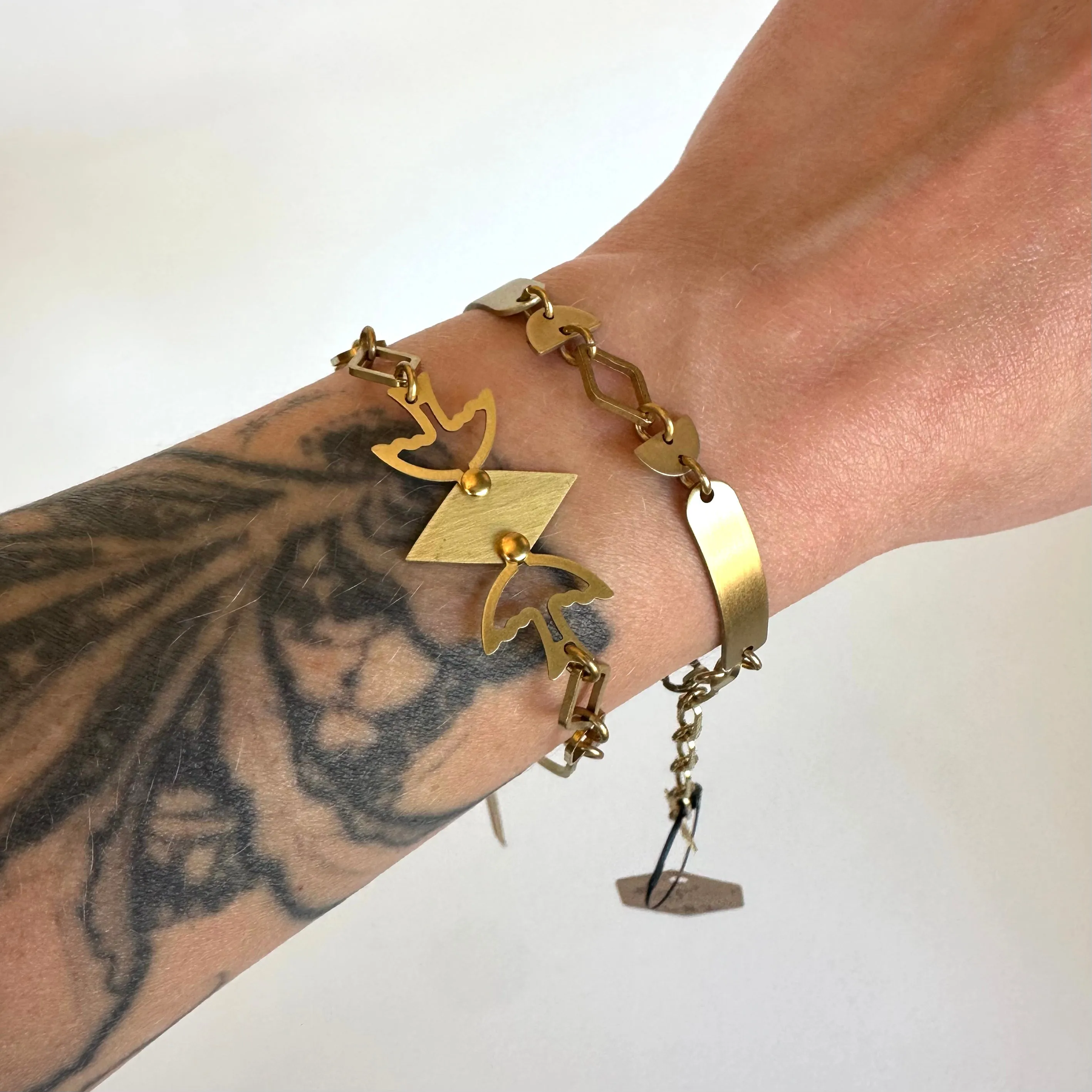 Permanent Baggage Mixed Link Bracelet