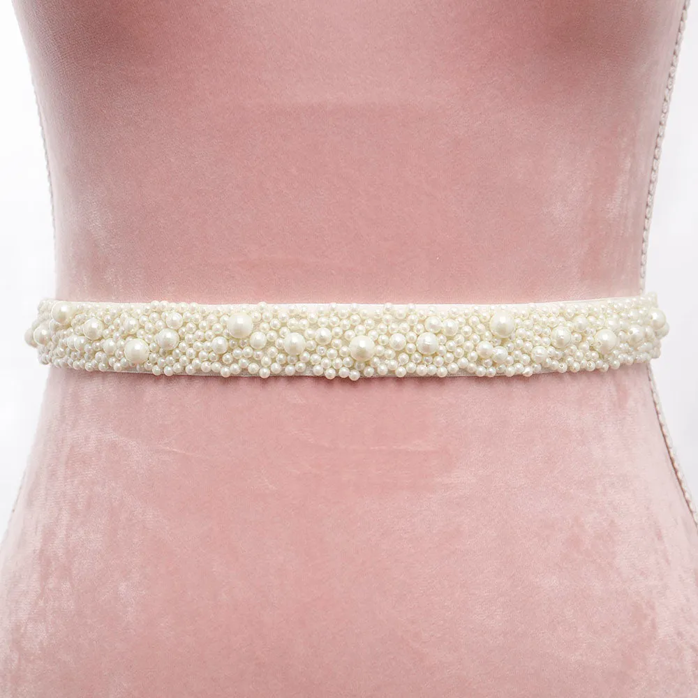 Pia Bridal Belt with Ribbon Ties