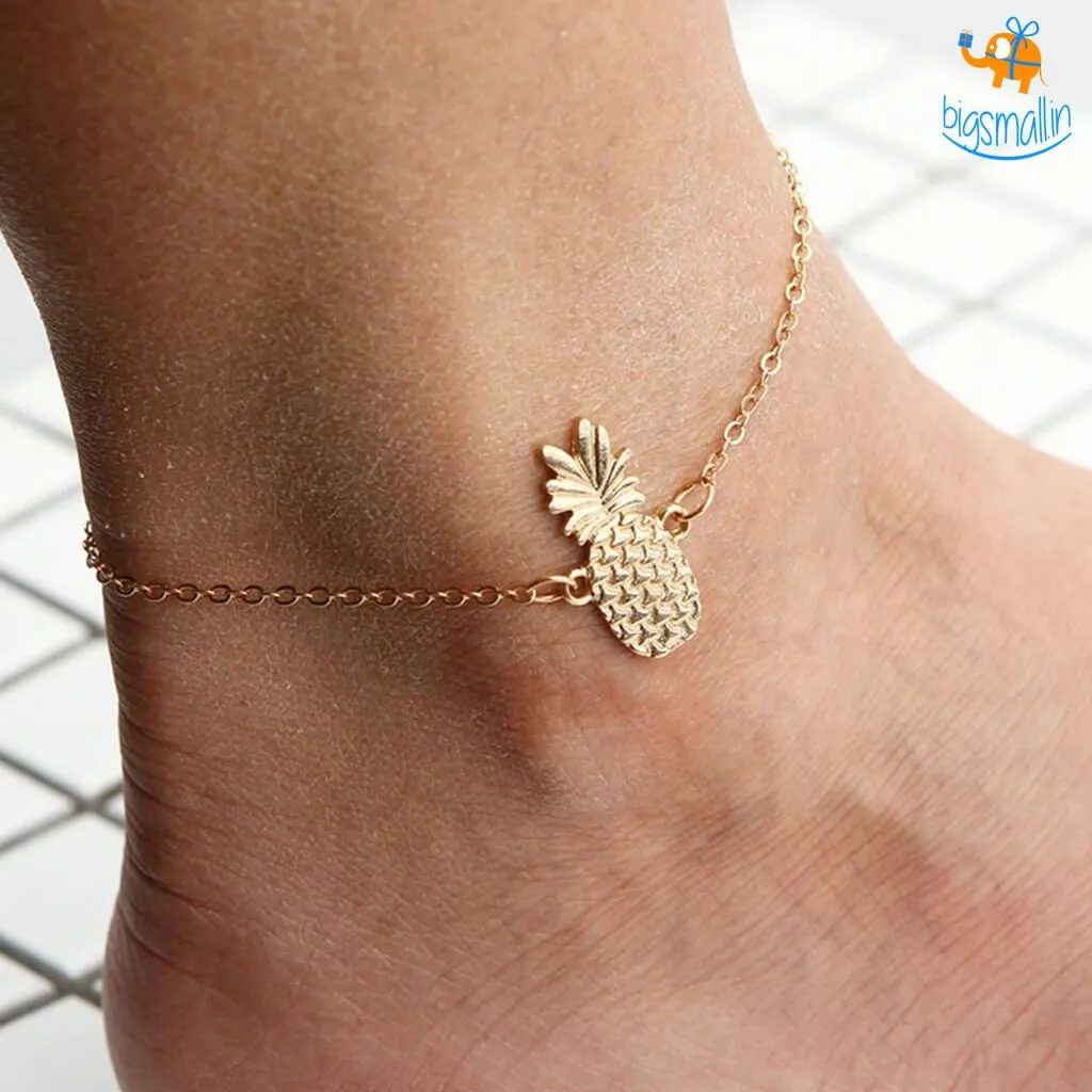 Pineapple Anklet