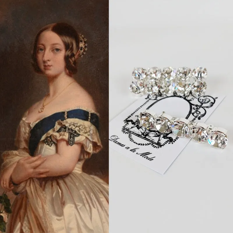 Queen Victoria's Diamond Bar Brooches