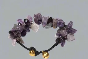 Raw Amethyst Stone Bracelet: Calming, Protective, and Stylish