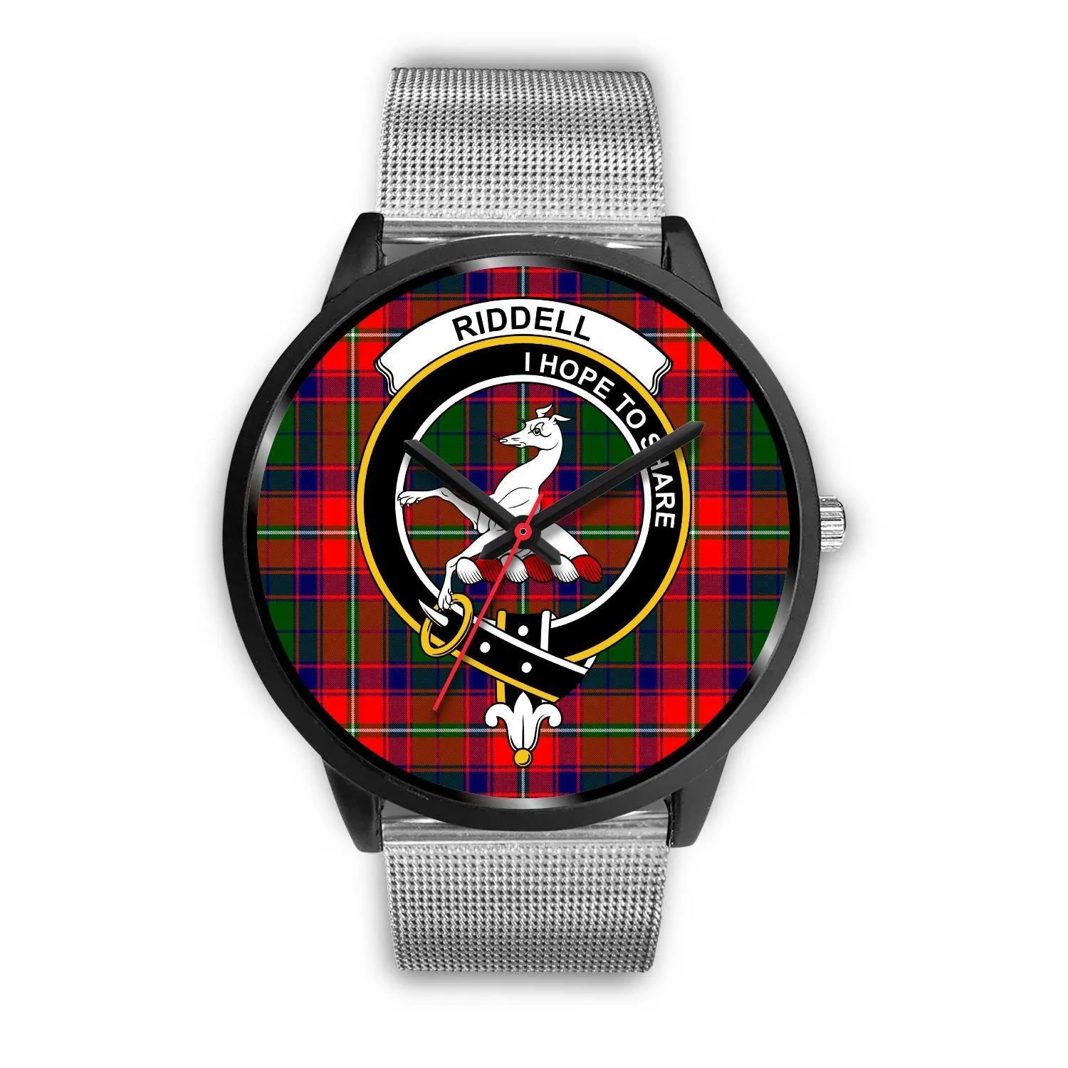 Riddell Clan Badge Tartan Black Watch