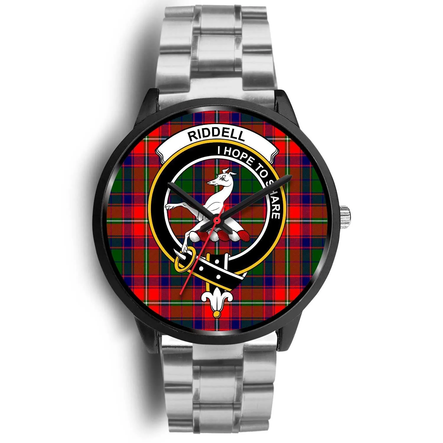 Riddell Clan Badge Tartan Black Watch