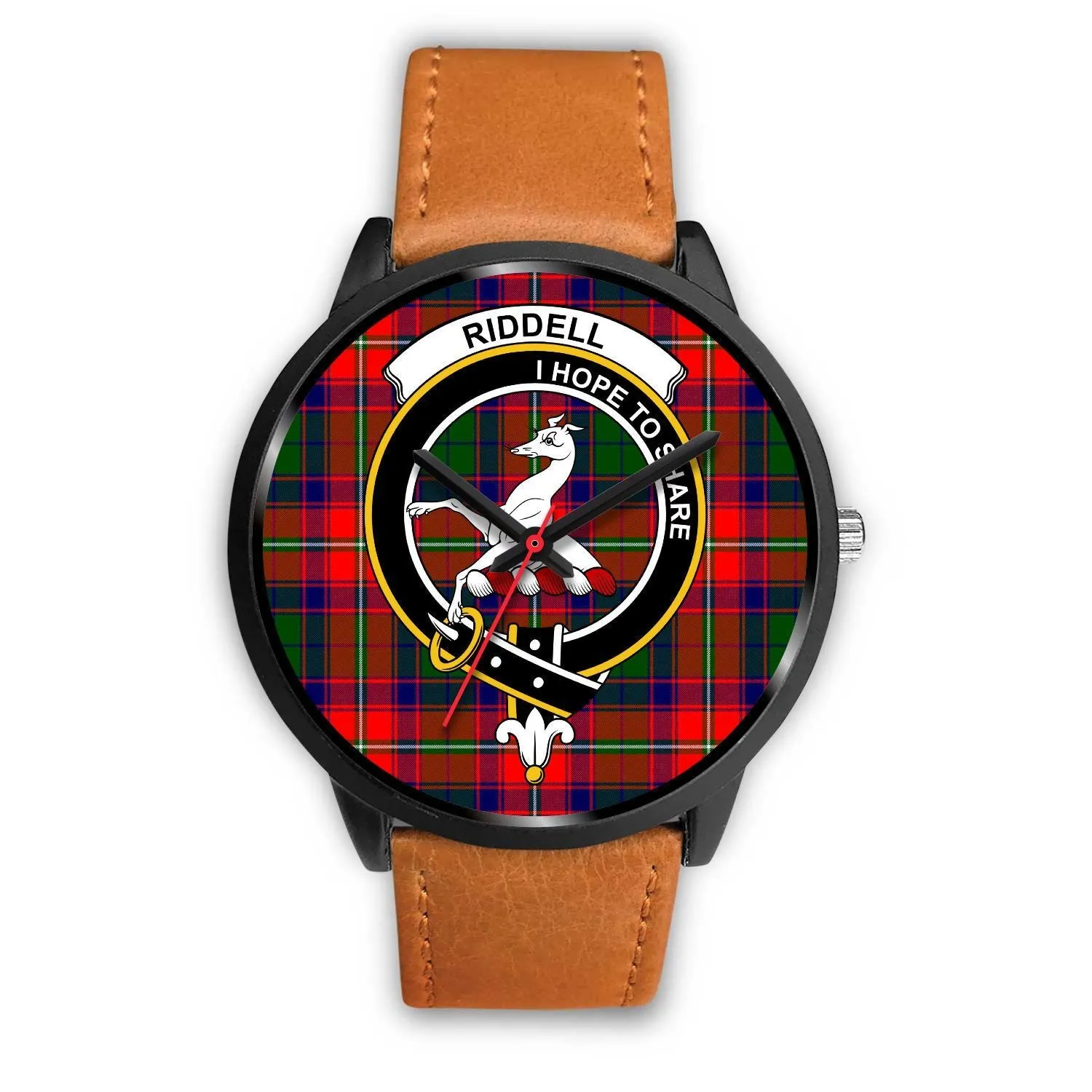 Riddell Clan Badge Tartan Black Watch