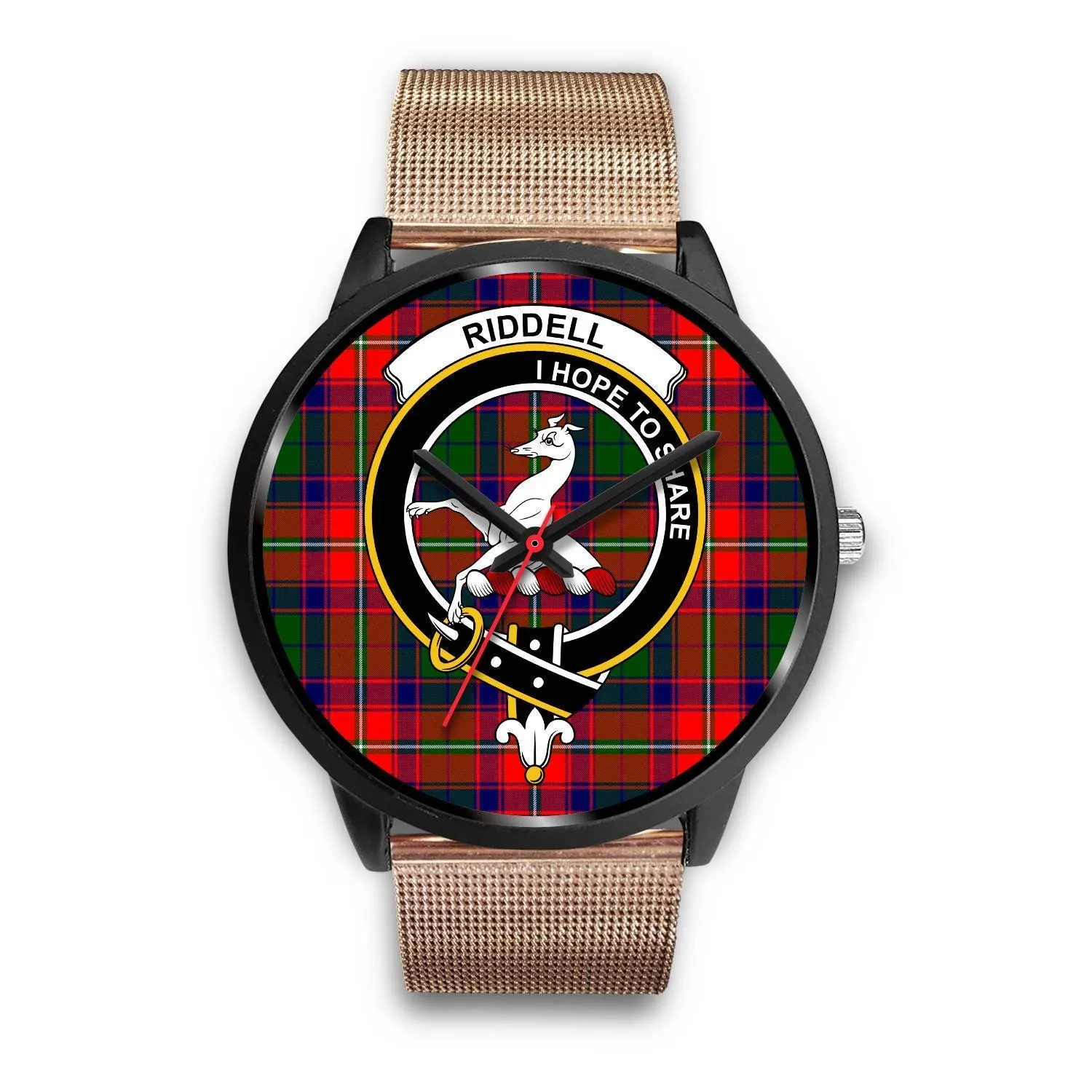 Riddell Clan Badge Tartan Black Watch