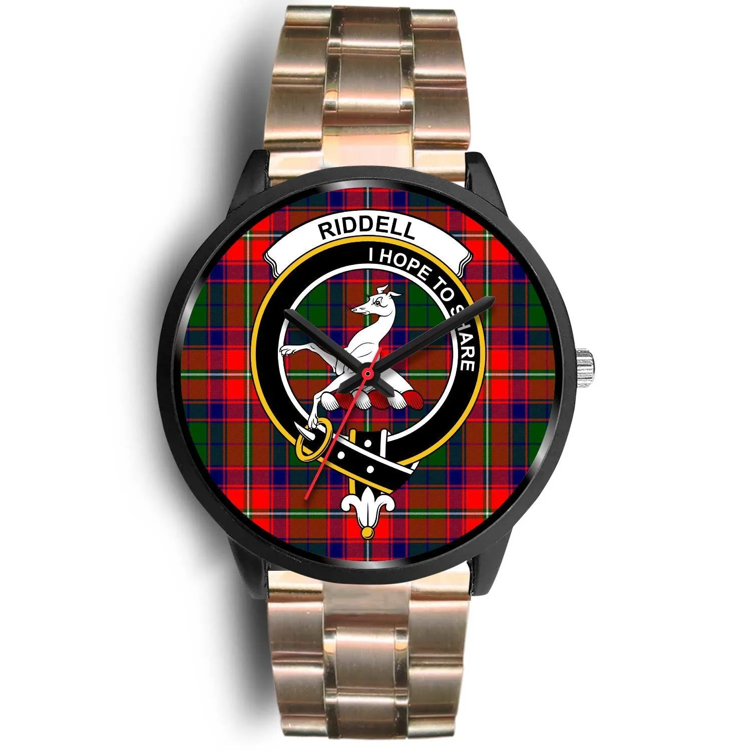 Riddell Clan Badge Tartan Black Watch