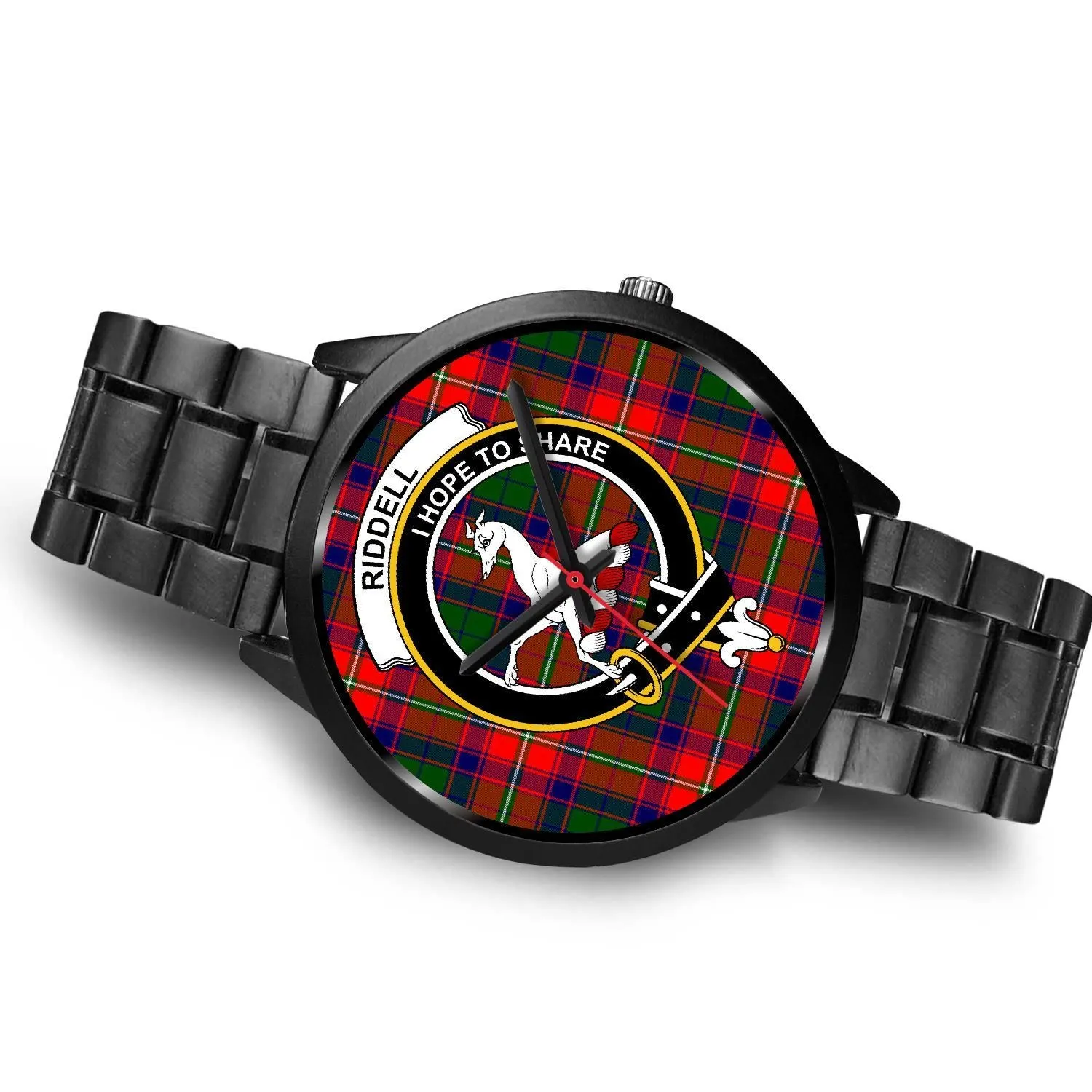 Riddell Clan Badge Tartan Black Watch