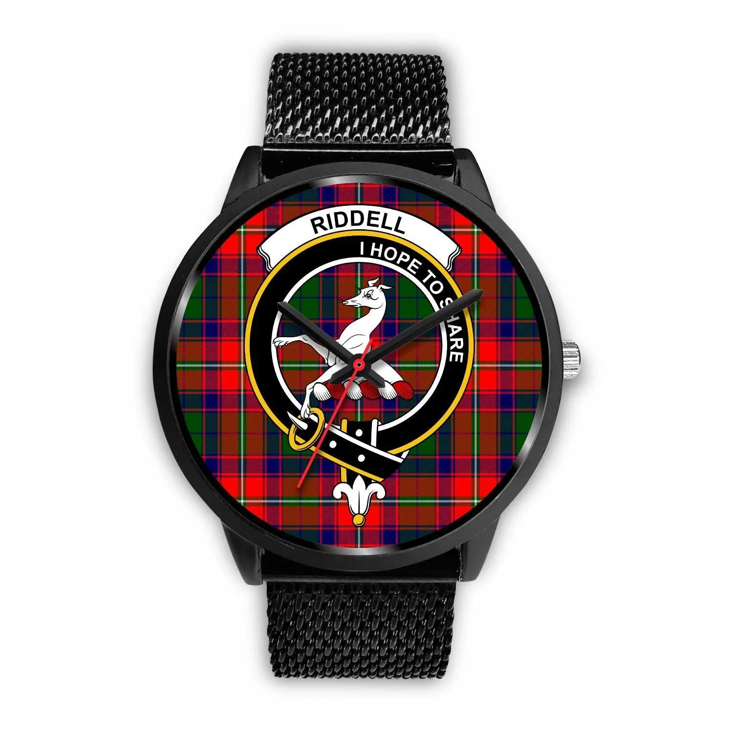 Riddell Clan Badge Tartan Black Watch